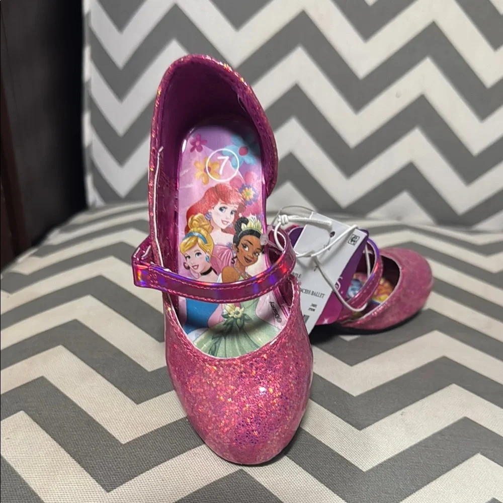***2/$15*** Disney Pink Sparkle Princess Shoes